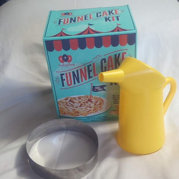 Other - Funnel Cake Kit with Yellow Pitcher